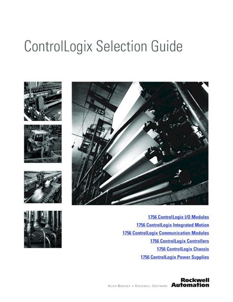 controllogix selection guide|guardlogix vs controllogix.